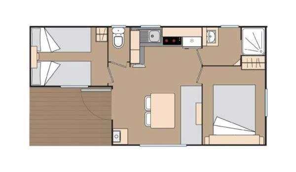 Camping Fontaine Du Roc Guest House Devillac Cameră foto